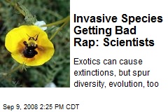 Invasive Species Getting Bad Rap: Scientists