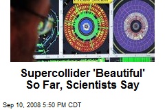 Supercollider 'Beautiful' So Far, Scientists Say
