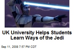 UK University Helps Students Learn Ways of the Jedi