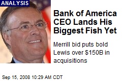 Bank of America CEO Lands His Biggest Fish Yet