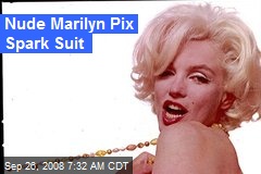 Nude Marilyn Pix Spark Suit