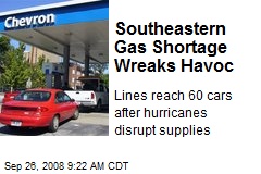 Southeastern Gas Shortage Wreaks Havoc