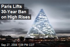 Paris Lifts 30-Year Ban on High Rises