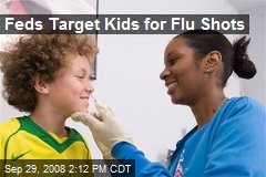 Feds Target Kids for Flu Shots