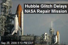 Hubble Glitch Delays NASA Repair Mission