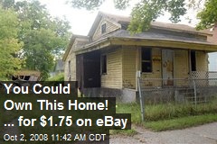 You Could Own This Home! ... for $1.75 on eBay