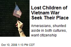 Lost Children of Vietnam War Seek Their Place