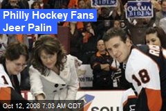 Philly Hockey Fans Jeer Palin