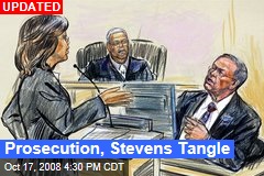 Prosecution, Stevens Tangle