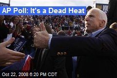 AP Poll: It's a Dead Heat