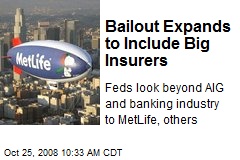Bailout Expands to Include Big Insurers