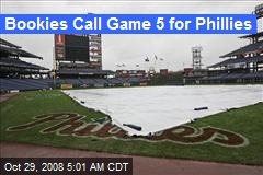 Bookies Call Game 5 for Phillies