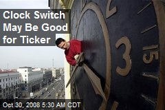 Clock Switch May Be Good for Ticker