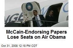 McCain-Endorsing Papers Lose Seats on Air Obama