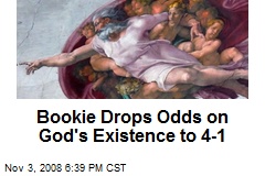Bookie Drops Odds on God's Existence to 4-1