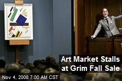 Art Market Stalls at Grim Fall Sale