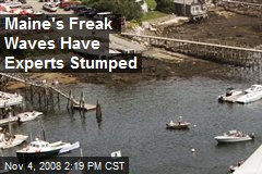 Maine's Freak Waves Have Experts Stumped