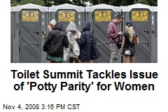 Toilet Summit Tackles Issue of 'Potty Parity' for Women