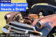 Bailout? Detroit Needs a Brain