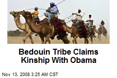 Bedouin Tribe Claims Kinship With Obama