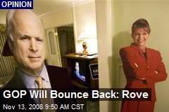 GOP Will Bounce Back: Rove