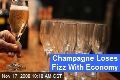 Champagne Loses Fizz With Economy