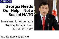 Georgia Needs Our Help&mdash;Not a Seat at NATO