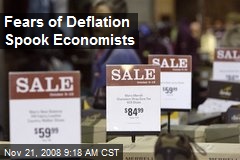 Fears of Deflation Spook Economists