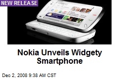 Nokia Unveils Widgety Smartphone
