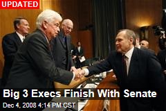Big 3 Execs Finish With Senate