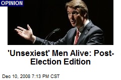 'Unsexiest' Men Alive: Post-Election Edition