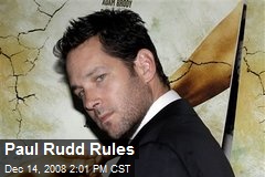Paul Rudd Rules
