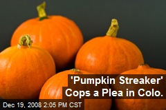 'Pumpkin Streaker' Cops a Plea in Colo.