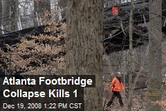 Atlanta Footbridge Collapse Kills 1