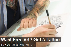 Want Free Art? Get A Tattoo