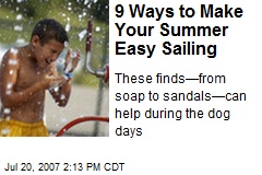 9 Ways to Make Your Summer Easy Sailing