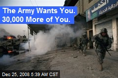 The Army Wants You. 30,000 More of You.