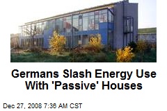 Germans Slash Energy Use With 'Passive' Houses