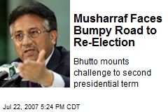 Musharraf Faces Bumpy Road to Re-Election