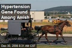 Hypertension Gene Found Among Amish