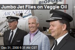 Jumbo Jet Flies on Veggie Oil