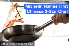 Michelin Names First Chinese 3-Star Chef