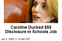 Caroline Ducked $$$ Disclosure in Schools Job