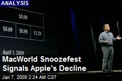 MacWorld Snoozefest Signals Apple's Decline