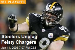 Steelers Unplug Feisty Chargers