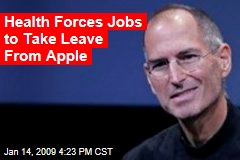 Health Forces Jobs to Take Leave From Apple