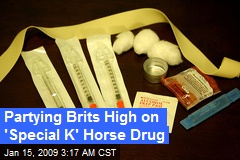 Partying Brits High on 'Special K' Horse Drug