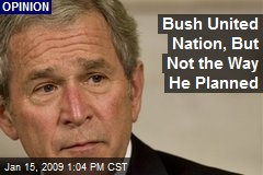 Bush United Nation, But Not the Way He Planned