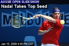 Nadal Takes Top Seed