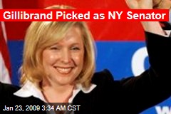 Gillibrand Picked as NY Senator